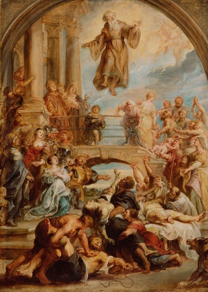Peter Paul Rubens, The Miracles of Saint Francis of Paola, Painting on canvas