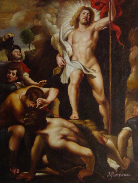 The Resurrection Of Christ. The painting by Peter Paul Rubens