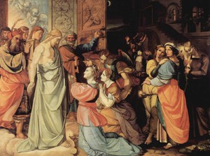 Peter von Cornelius, The Wise and Foolish Virgins, Painting on canvas