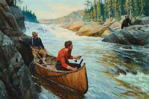 Reproduction oil paintings - Philip R. Goodwin - Call of the Wild