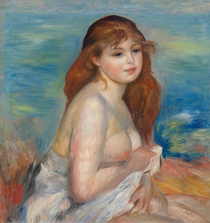 Pierre-Auguste Renoir, After the Bath 2, Painting on canvas