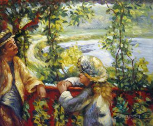 Reproduction oil paintings - Pierre-Auguste Renoir - By The Lake