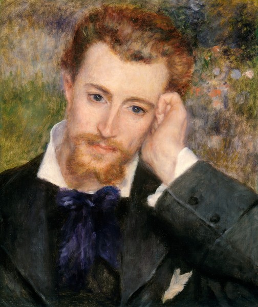 Eugene Murer (Hyacinthe-Eugene Meunier). The painting by Pierre-Auguste Renoir
