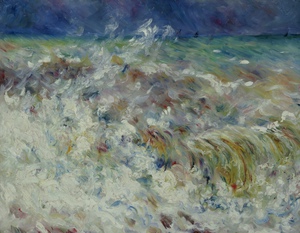 Reproduction oil paintings - Pierre-Auguste Renoir - Ocean Wave