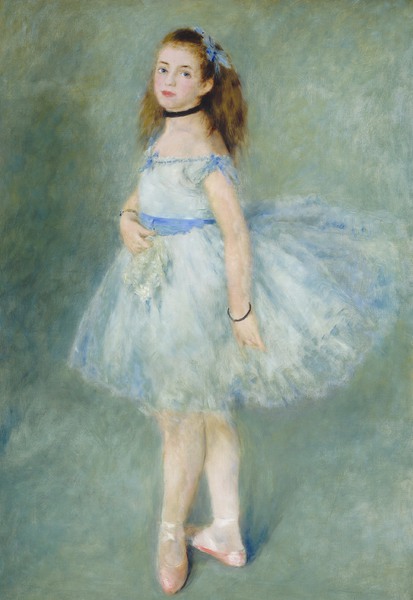 The Dancer (Danseuse). The painting by Pierre-Auguste Renoir