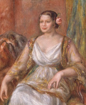 Pierre-Auguste Renoir, Tilla Durieux (Ottilie Godeffroy), Painting on canvas