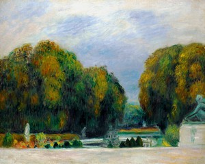 Pierre-Auguste Renoir, Versailles, Painting on canvas