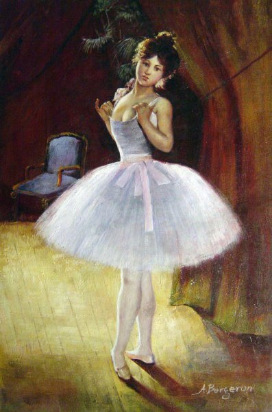 Ballerina. The painting by Pierre Carrier-Belleuse