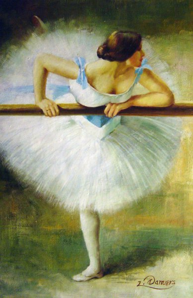 The Ballerina. The painting by Pierre Carrier-Belleuse