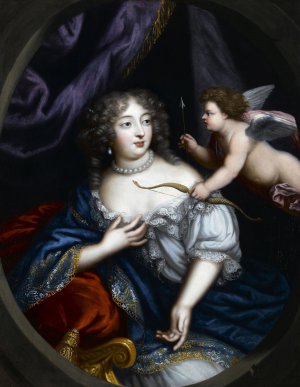 Pierre Mignard, Madame de Montespan, Painting on canvas