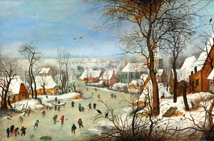 Pieter Bruegel the Younger, The Bird Trap, Art Reproduction