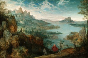 Pieter the Elder Bruegel, Landscape With The Flight Into Egypt, Art Reproduction