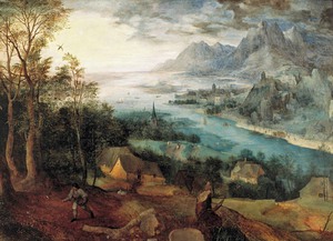 Pieter the Elder Bruegel, Parable of the Sower, Painting on canvas