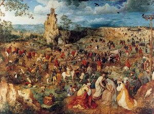 Reproduction oil paintings - Pieter the Elder Bruegel - The Procession to Calvary