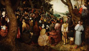 Reproduction oil paintings - Pieter the Elder Bruegel - The Sermon of Saint John the Baptist