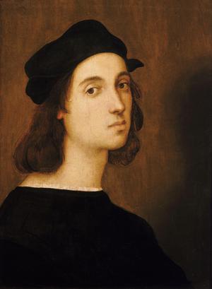 Reproduction oil paintings - Raphael  - Self-Portrait of Raphael, Aged Approximately 23