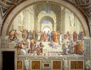 Raphael , The School Of Athens, Art Reproduction