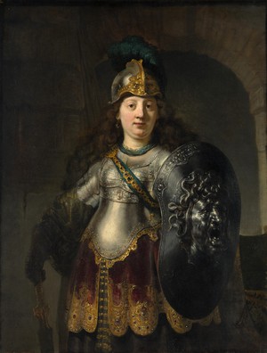 Rembrandt van Rijn, Bellona, Painting on canvas
