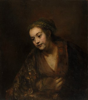 Rembrandt van Rijn, Hendrickje Stoffels, Painting on canvas