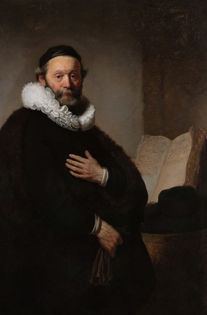 Rembrandt van Rijn, Johannes Wtenbogaert, Painting on canvas