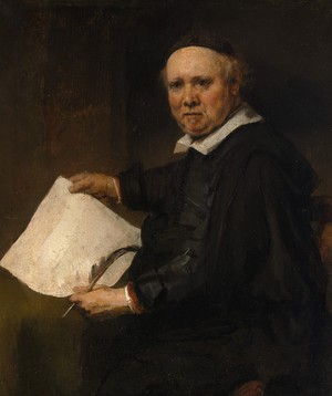 Rembrandt van Rijn, Lieven Willemsz van Coppenol, Painting on canvas