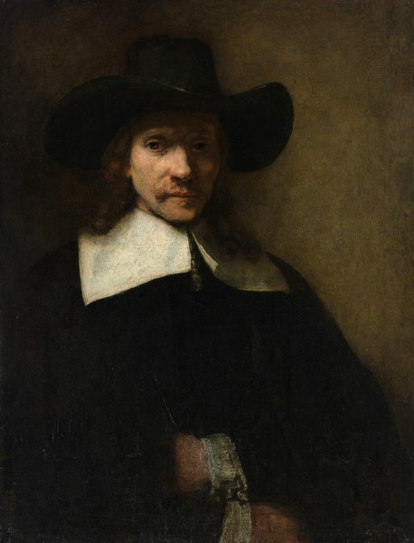 Portrait of a Man. The painting by Rembrandt van Rijn