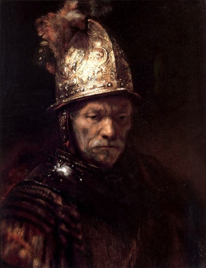 Rembrandt van Rijn, The Man with the Golden Helmet, Art Reproduction