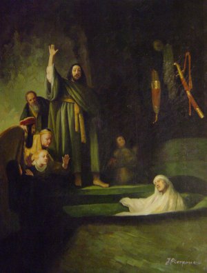 Reproduction oil paintings - Rembrandt van Rijn - The Raising of Lazarus