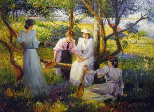 Reproduction oil paintings - Robert Vonnoh - The Ring