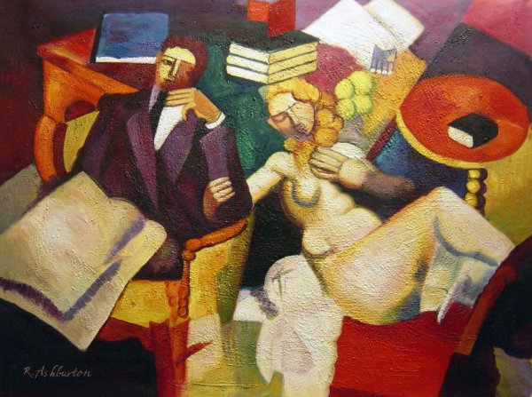 Married Life. The painting by Roger De La Fresnaye