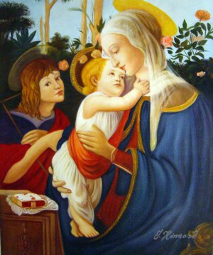 Sandro Botticelli, Madonna And Baby, Art Reproduction