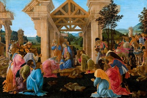 Reproduction oil paintings - Sandro Botticelli - The Adoration of the Magi