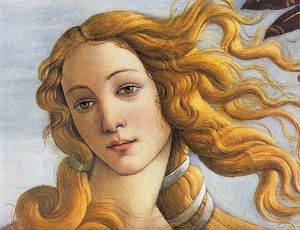 Sandro Botticelli, The Birth of Venus (detail), Painting on canvas