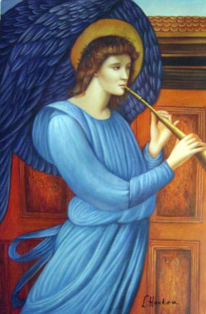 Reproduction oil paintings - Sir Edward Coley Burne-Jones - The Angel