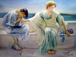 Sir Lawrence Alma-Tadema, Ask Me No More, Art Reproduction