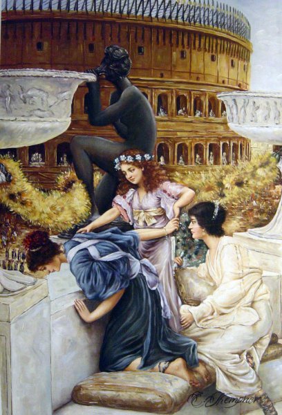The Coliseum. The painting by Sir Lawrence Alma-Tadema
