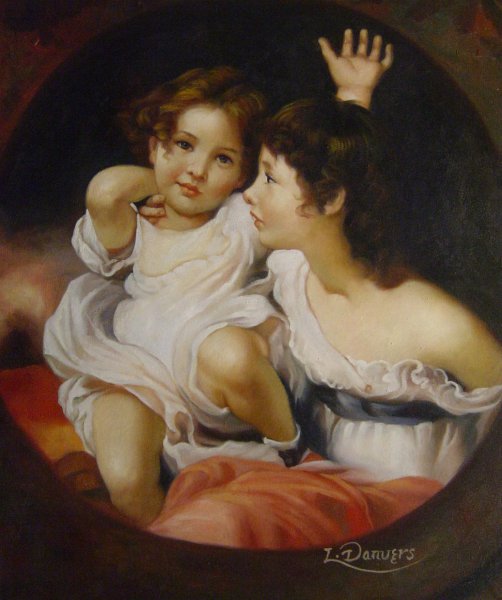 Calmady Children. The painting by Sir Thomas Lawrence
