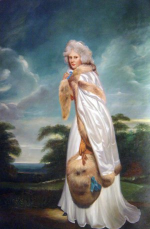Sir Thomas Lawrence, Elisabeth Farren, Painting on canvas