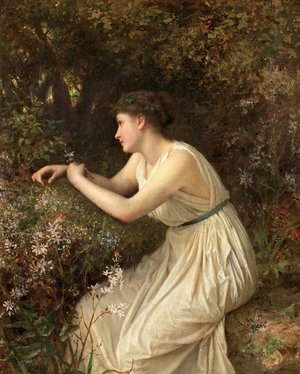 Reproduction oil paintings - Sophie Anderson - Natural Princess