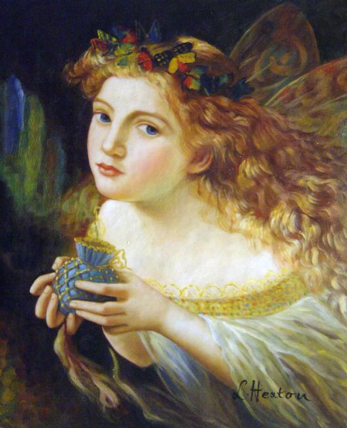Take The Fair Face Of Woman. The painting by Sophie Anderson