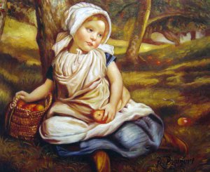 Sophie Anderson, Windfalls, Art Reproduction