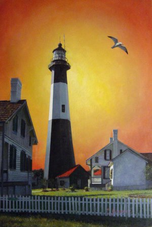 Our Originals, Spectacular Lighthouse, Painting on canvas