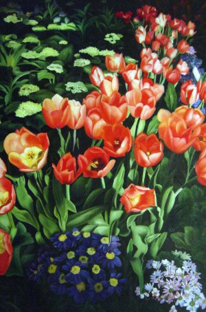 Our Originals, Spring Flowers, Painting on canvas