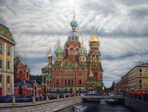 St. Petersburg Cathedral. The painting by Our Originals