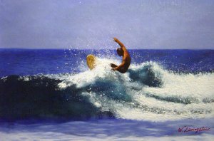 Our Originals, Surfing Adventure, Painting on canvas