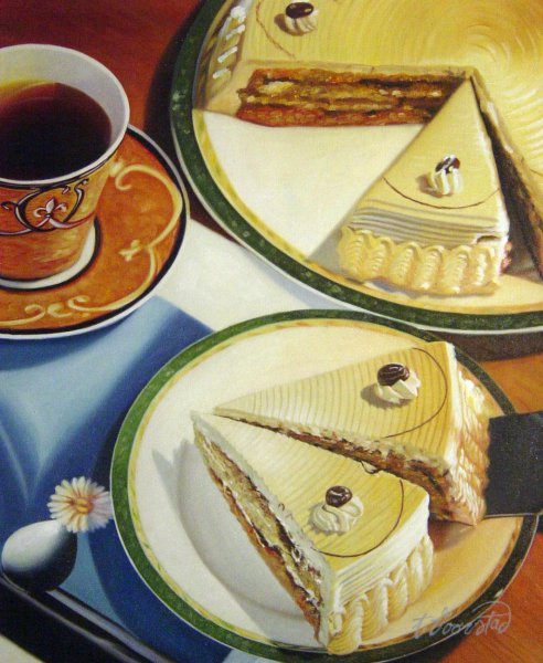 Sweet Dessert. The painting by Our Originals