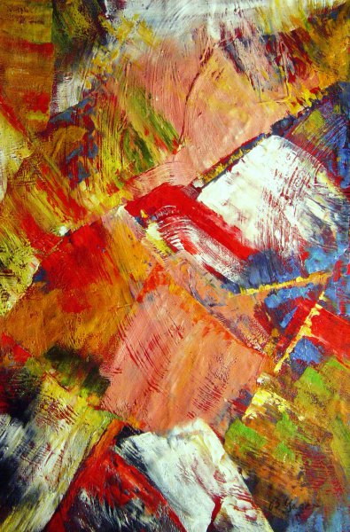 The Daring And Beautiful Abstract. The painting by Our Originals
