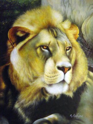 Our Originals, The King Of The Jungle, Painting on canvas