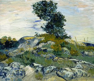 Reproduction oil paintings - Vincent Van Gogh - The Rocks