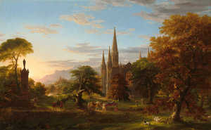 Thomas Cole, On the Return, Painting on canvas